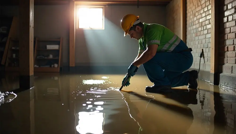 Professional water damage restoration services in Palmyra, IN